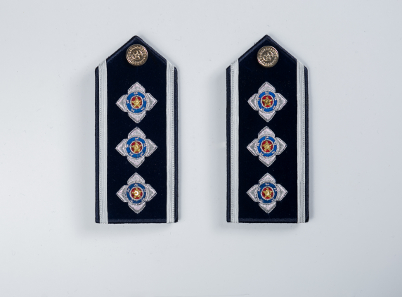 Platina PMESP Azul Capitão